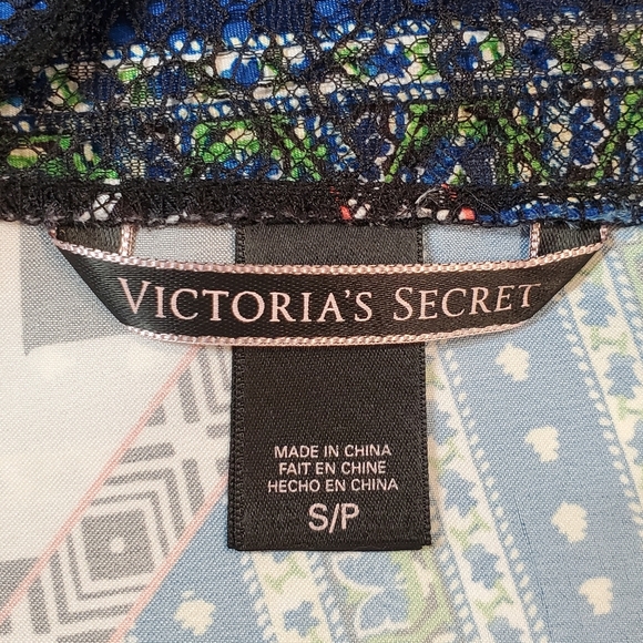 Victoria's Secret Babydoll Womens Size Small Multi Geo Pattern Adjustable Straps - Picture 10 of 11